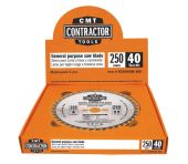 CMT rundsavsklinge HM 250x2,6x30mm Z40 W - 5 stk. K25040M