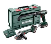Metabo Combo set 2.4.3 18V BS18+W18 1X4,0+1X2,0 i MB 685204500