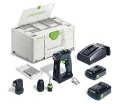 Festool Akku bore-/skruemaskine CXS 18 C 3,0-Set 576884