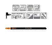 CMT Stiksavklinge 155mm HCS Fast JT744D-3