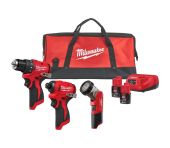 MIlwaukee kombokit M12BLPP3A-202B M12 3-PC 4933499694