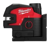 Milwaukee Krydslaser 4 punkter M12 CLL4P-301C 4933479203