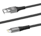 Naztech MFI Lightning USB ladekabel Ekstra stærk 120cm Black HPC13621