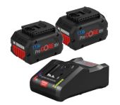 Bosch Start-Sæt: 2x Batteri ProCORE 18V 8.0Ah og Lader GAL 18V-160 C 1600A016GP