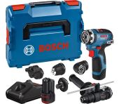 Bosch bore-/skruemaskine GSR 12V-35 FC 5xGFA 2x3AH LB 06019H3008