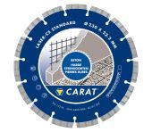 CARAT Beton diamantklinge CS Ø350 med TURBO segment CA-03011059C