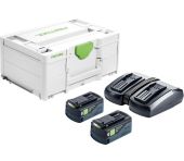 Festool Energi-Set SYS 18V 2x5,0/TCL 6 DUO 577707