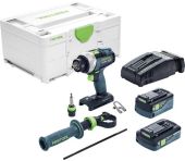 Festool Akku bore-/skruemaskine TDC 18/4 5,2/4,0 I-Plus-SCA i Systainer3 576766