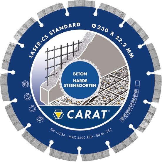 CARAT Beton diamantklinge CS Ø230 - CA-03011056