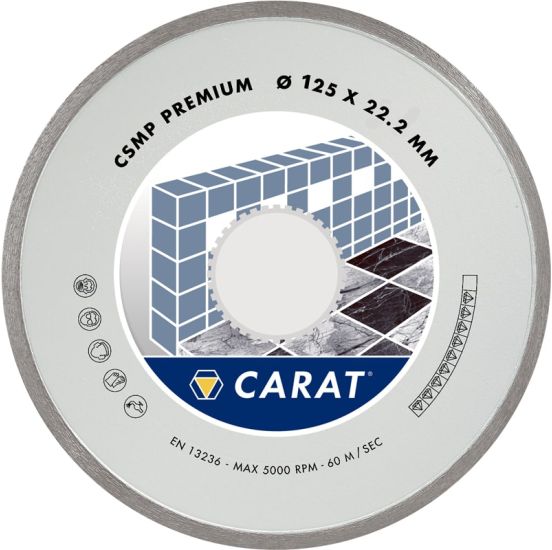 CARAT Fliseklinge CSMP Ø125 - CA-03011064C