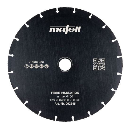 Mafell Savblad KSB-FI 280 HW, 280 x 3 x 30 mm, Z20, CC, Fibre Insulation - MA-092645