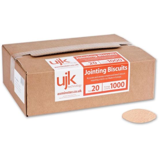 UJK Solid Bøgkiks Nr. 20, 1000 Stk. - AX102262