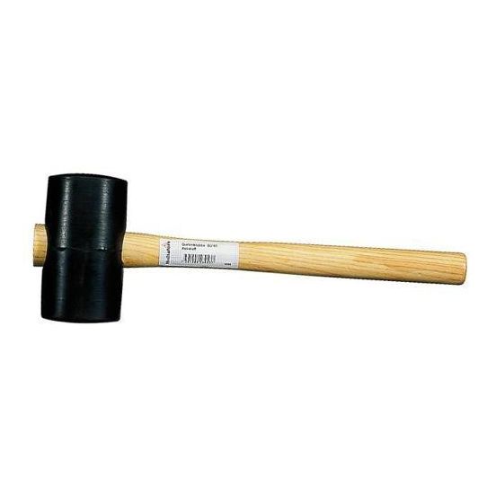 Hultafors gummihammer GU sort - 104630108-0405