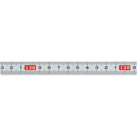 UJK Selvklæbende Målebånd i stål - L/H - 3 m - AX105388