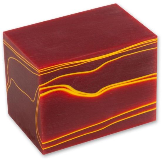 CraftProKits Rød Harvest Akrylblok 42x42x64mm - AX105987