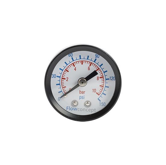 TJEP Manometer ø40, 0-10 bar 1/8" - TJ106279