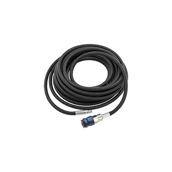 TJEP Nylonflet. forlæng.slange, 1/4" x 10 m med kobling/nippel - TJ106281