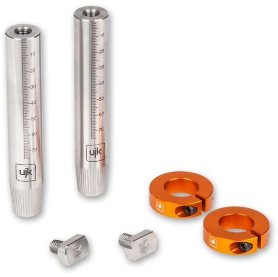 UJK Dupper med T-bolte til Makita 2 Styreskinne - AX108527