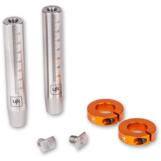 UJK Dupper med T-bolte til Bosch/Mafell 2 Styreskinne - AX108528