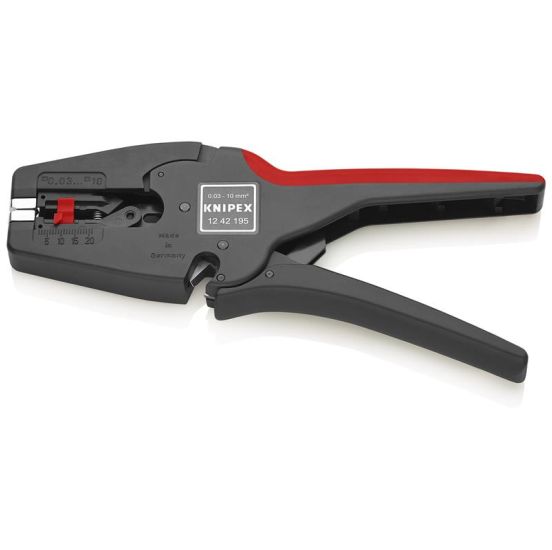 Knipex KNIPEX MultiStrip 10 Automatisk afisoleringstang 195 mm - KN-1242195SB