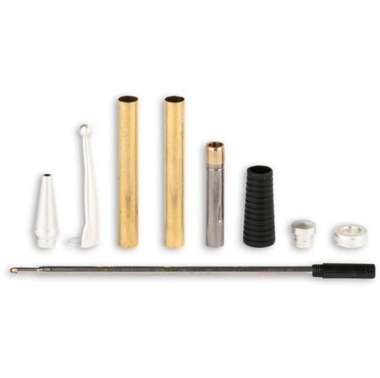 CraftProKits Satin Sølvbelagt Komfort Kuglepen - AX200352