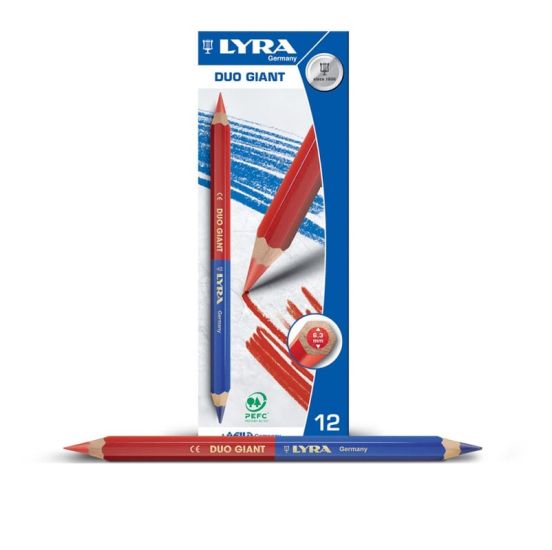 Lyra Markeringsblyant rød/blå - TA-202002