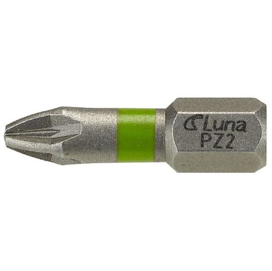 Luna Bits Krydskærv Pozidriv, Torsion PZ3 10stk - 212080600