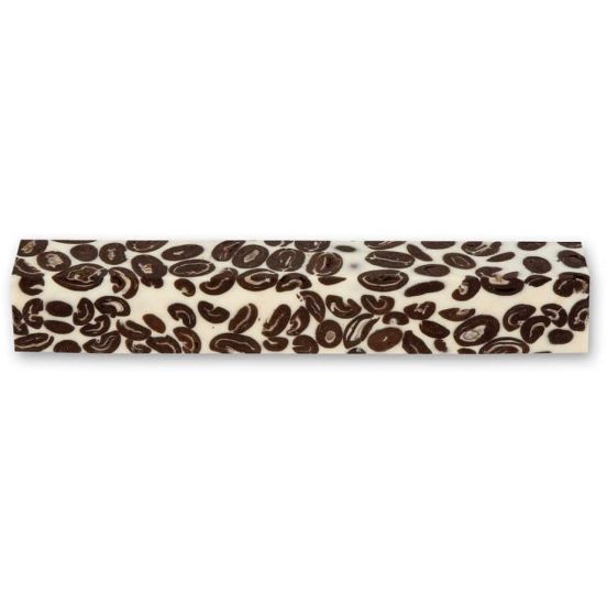 CraftProKits lys kaffebønne akrylblok - 19x19x125mm - AX211400