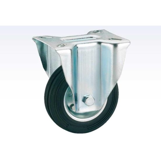 Transporthjul fast gaf. 200x50mm m/rulle - ROL-713222