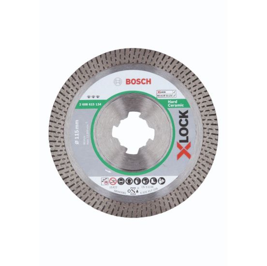 Bosch X-LOCK Ceramic-diamantskæreskive, 115x22,23x1,4x10 - 2608615134