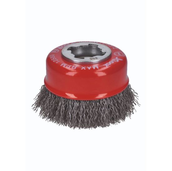 Bosch X-LOCK Clean for Metal-kopbørster, bølget tråd 0,3 x 75mm - 2608620725