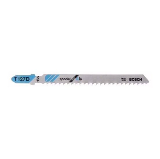 Bosch Stiksavklinger T 127 D Special for Aluminium pk á 5 stk - 2608631017