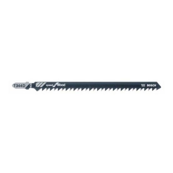 Bosch Stiksavklinger T 344 D Speed for Wood pk á 5 stk - 2608633A34