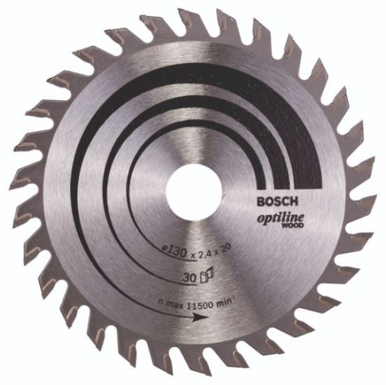 Bosch RUNDSAVKL OPTILINE 130X2,4X16MM 30 TDR - 2608640583