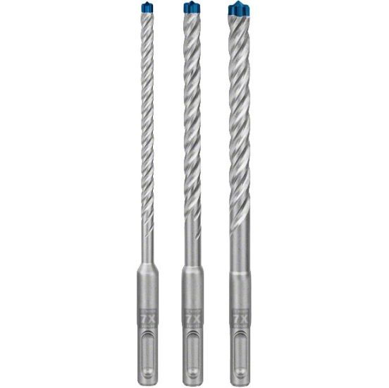 Bosch Hammerborsæt PLUS 7X 6-10mm 3 stk - 2608900196