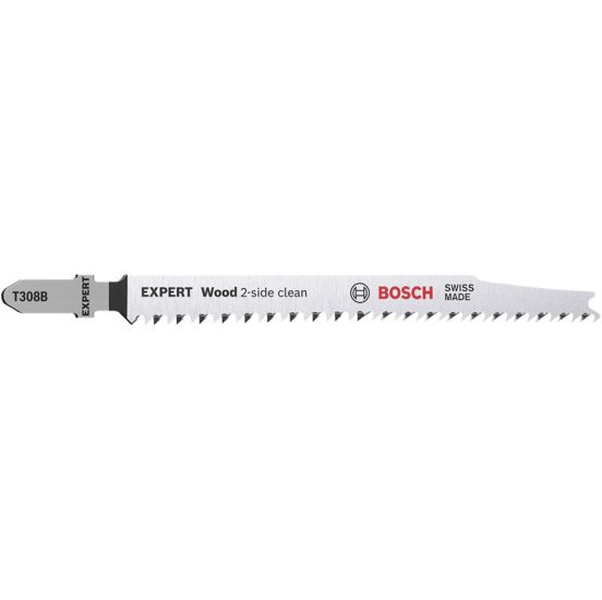 Bosch Stiksavklinge T308B Wood 3 stk - 2608900550