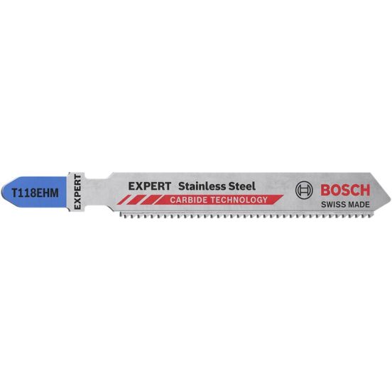 Bosch Stiksavklinge T118EHM Inox 3 stk - 2608900562