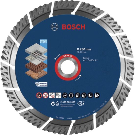Bosch Diamantskæreskive multi 230mm - 2608900663