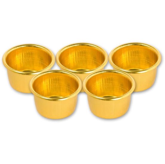 CraftProKits Messing Lysholder 26,5x15,5 mm 5 stk. - AX300260