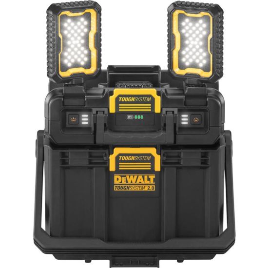 Dewalt værktøjskasse åben m/LED lys Tough System 2.0 - DW-DWST08061-1
