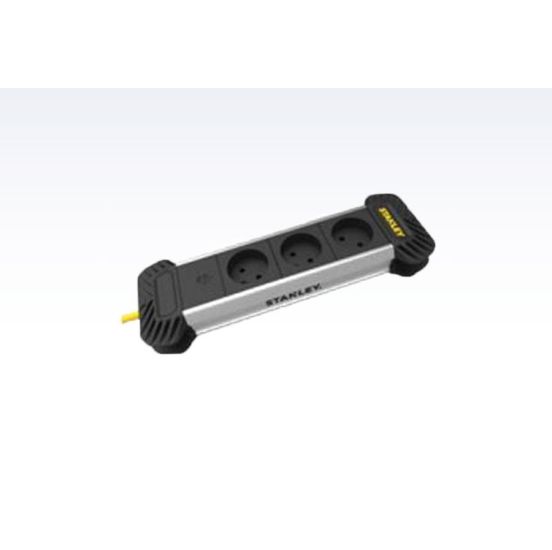 Stanley Stikdåse 3-stik m. 2,5 m ledning - 385011