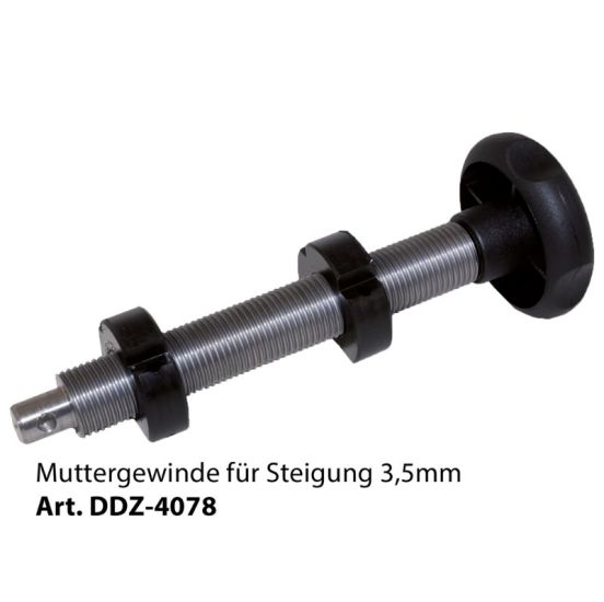 Drechselmeister Møtrikgevind til Skråning 3,5mm - DR-DDZ-4078