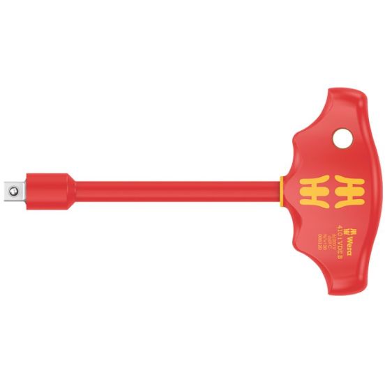 Wera 410 I VDE B 3/8" Isoleret tværgrebs-adapterskruetrækker - 05005120001