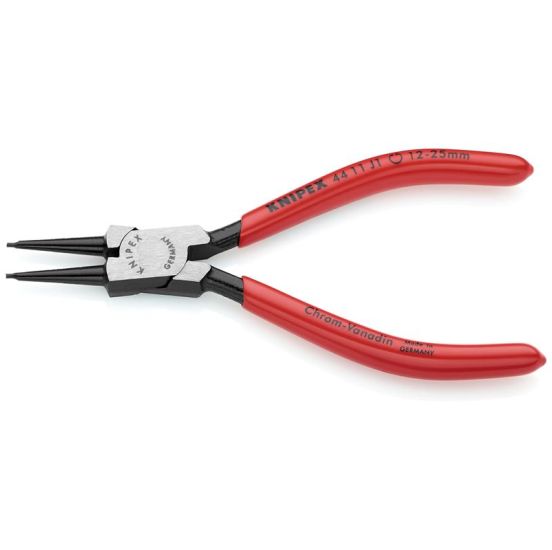 Knipex Låseringstang til indvendige ringe i boringer sort atramenteret, betrukket med kunststof 140 mm - KN-4411J1