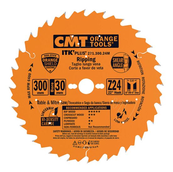 CMT Klinge 216x1,8x30 Z36 W Neg - 271.216.36M