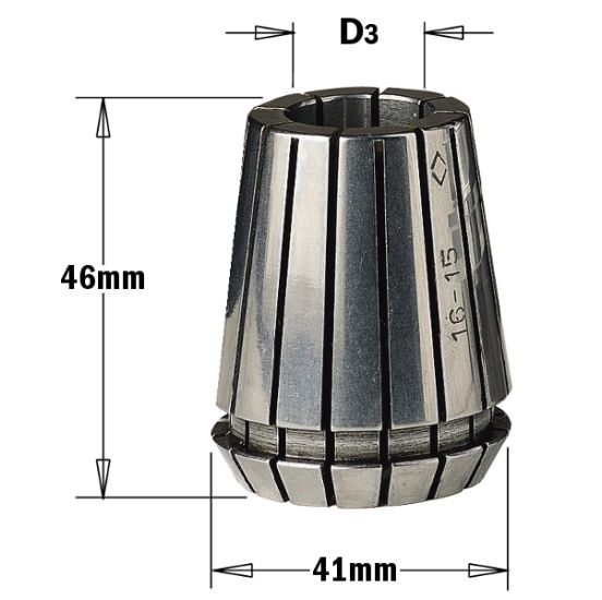 CMT Spændebøsning ER40 12x46 mm - 184.122.00