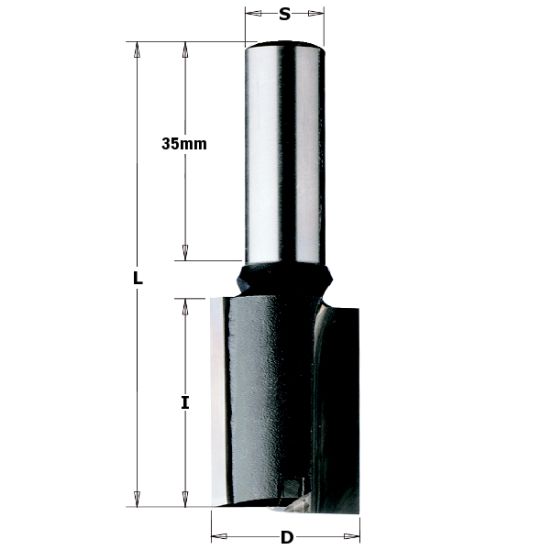 CMT Overfræsebor HM 25x25/70 K10 - 175.250.11