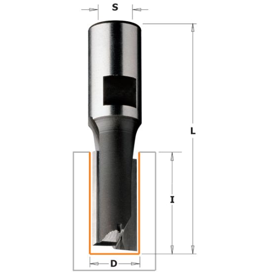 CMT Overfræsebor HM 8x20/52 M10 - 173.080.11