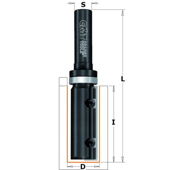 CMT VP Overfræsebor 19x48,3 K12 Z1 - 652.690.11B