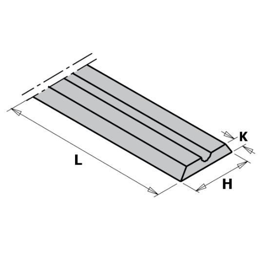 CMT Vendeplatte 80,5x 5,5x1,1 2 Stk - 790.805